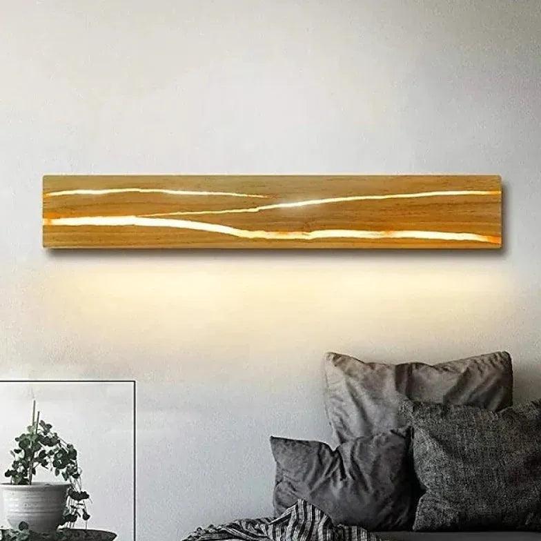 Wooden Adjustable Bedroom Reading Light - Clowas