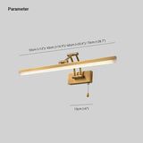 Bathroom Wall Light With Pull Cord - Clowas