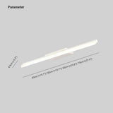 Led Minimalist White Bathroom Mirror Lights - Clowas