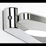 Oval Silver Led Bathroom Mirror Lights - Clowas