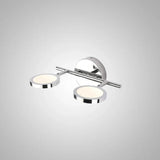 Chrome Round Adjustable Bathroom Wall Lights - Clowas
