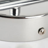 Chrome Round Adjustable Bathroom Wall Lights - Clowas