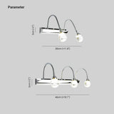 Silver Spring Pipe Bathroom Wall Lights - Clowas