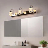 hourglass shaped Silver Bathroom Wall Lights - Clowas