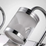 hourglass shaped Silver Bathroom Wall Lights - Clowas