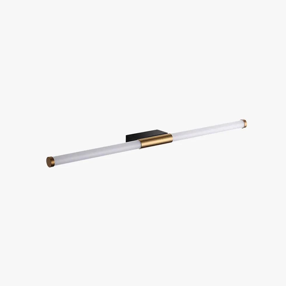 Vertical LED Gold Bedroom Wall Lights - Clowas
