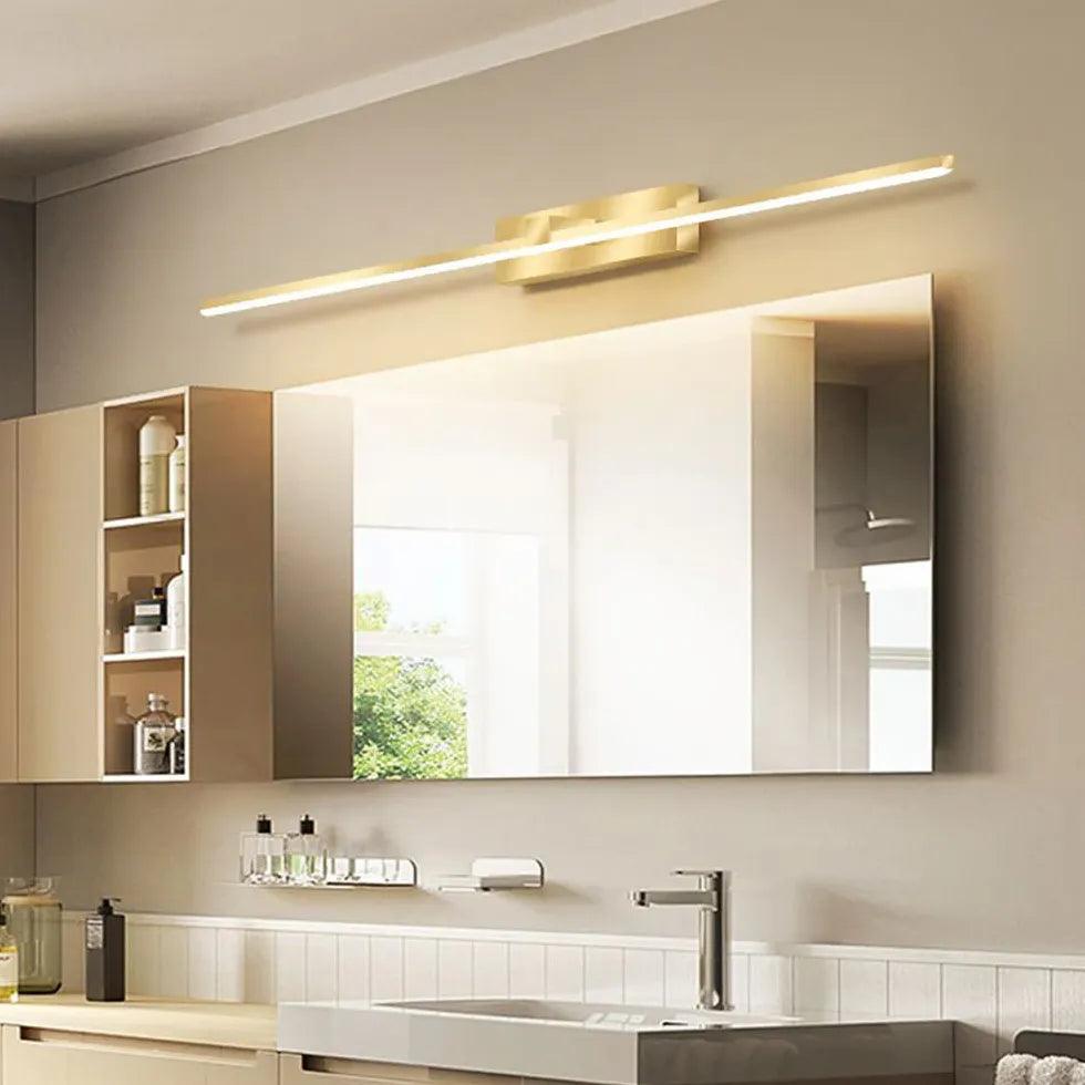 Gold Led Modern Mirror Lights - Clowas
