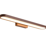 Brown Linear Led Bathroom Mirror Lights - Clowas