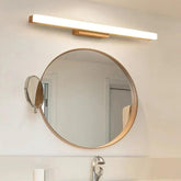 Concise Wooden Modern Bathroom Mirror Lights - Clowas