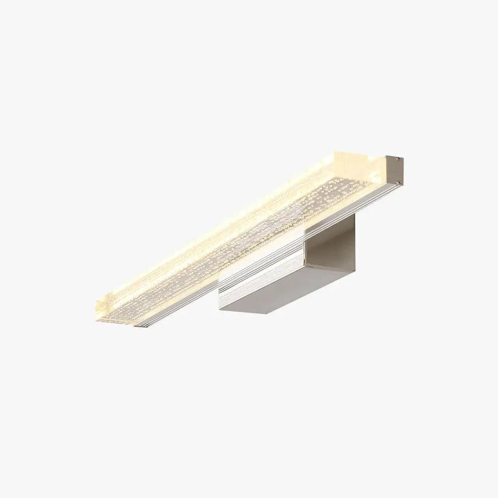 Silver Long Strip Bathroom Mirror Lights - Clowas