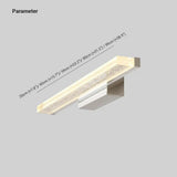 Silver Long Strip Bathroom Mirror Lights - Clowas