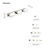 Square Lampshades Led Bathroom Wall Lights - Clowas
