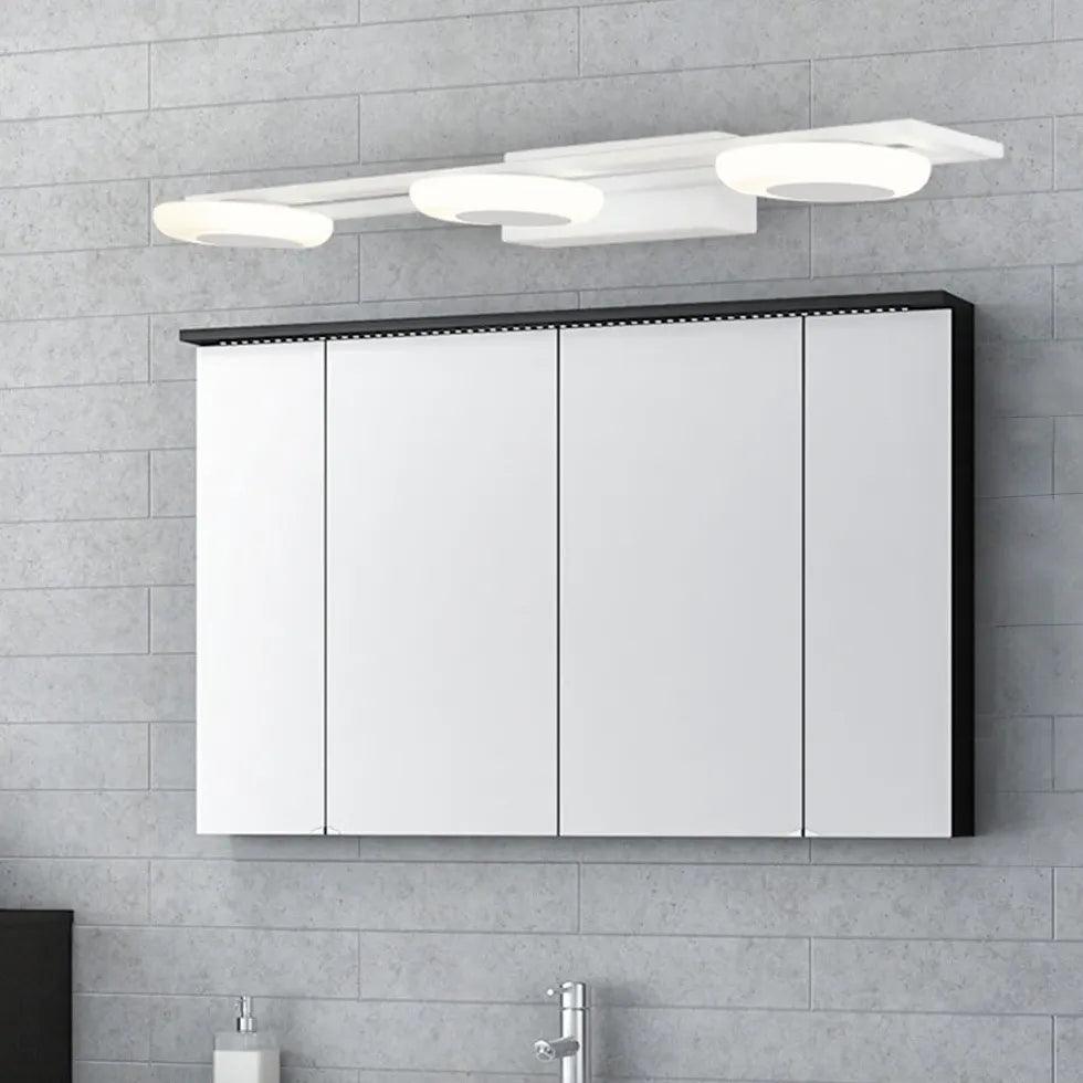 White Short cylinder Bathroom Wall Lights - Clowas