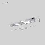 Square Dimmable Led Bathroom Wall Lights - Clowas