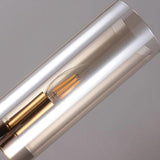 Brass and Glass Wall Lights in Elegant Design