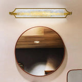 Water Grain Led Gold Bathroom Wall Lights - Clowas