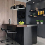 Matte Minimalist Round Modern Pendant Light - Clowas