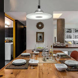 Two-Tone Disc Modern Minimalist Pendant Light - Clowas