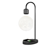 Wireless Charging Floating Moon Orb Desk Lamp
