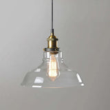 light clear amber smoke pendant light - Clowas