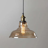 light clear amber smoke pendant light - Clowas