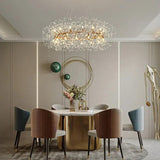 Star Branches Crystal Gold Chandelier - Clowas