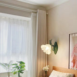 Green lily Country Vintage Wall Lights - Clowas