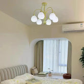 Radial White Flower Modern Bedroom Ceiling Light - Clowas