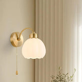 Gold lily Bedroom Plug in Wall Lights - Clowas