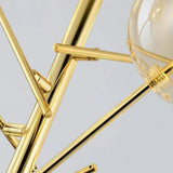 Line Glass Ball LED Modern Pendant Light - Clowas