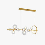 Linear Large Light Bulb Modern Chandelier - Clowas