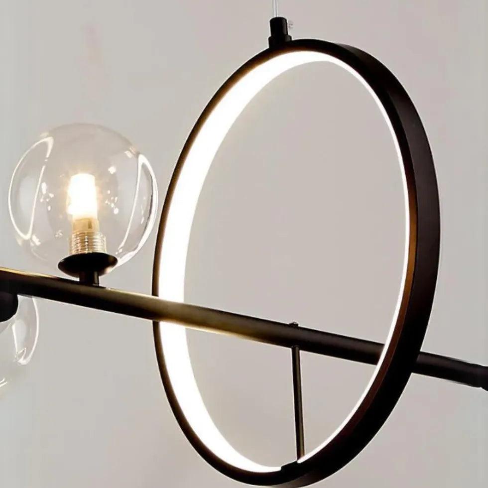 Linear Large Light Bulb Modern Chandelier - Clowas