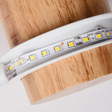 Minimalist Wooden Long Bedroom Wall Light