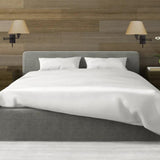 linen wall lights for bedroom - Clowas