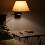 linen wall lights for bedroom - Clowas