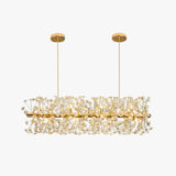Long Crystal Decorative Gold Pendant Light - Clowas