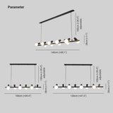 Long Light Bulb Black Industrial Chandelier - Clowas
