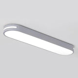 Minimalist Long Oval Led Lights Ceiling