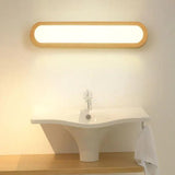 Long Strip Wooden Led Mirror Lights - Clowas