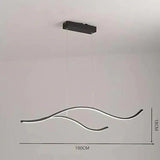 Double Curve Minimalist Modern Pendant Light - Clowas