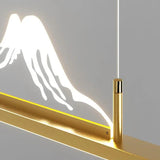 Mountain Contour LED Modern Linear Pendant Light - Clowas