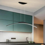 Arched Curve Minimalist Dining Room Pendant Light - Clowas
