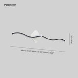 Wave Linear Led Bathroom Mirror Lights - Clowas