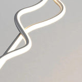 Linear Black & White Minimalist Modern Pendant Light - Clowas