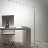 Slender Adjustable Arm Minimalist Floor Lamp - Clowas