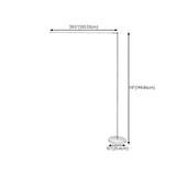 Slender Adjustable Arm Minimalist Floor Lamp - Clowas
