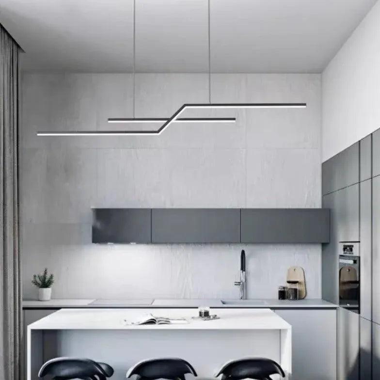 Linear Minimalist for Dining Room Pendant Light - Clowas