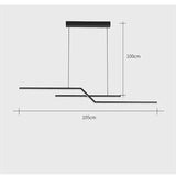 Linear Minimalist for Dining Room Pendant Light - Clowas