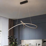 Minimalist Irregular Curved Modern Pendant Light - Clowas
