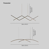 Geometric Strips Kitchen Pendant Light - Clowas